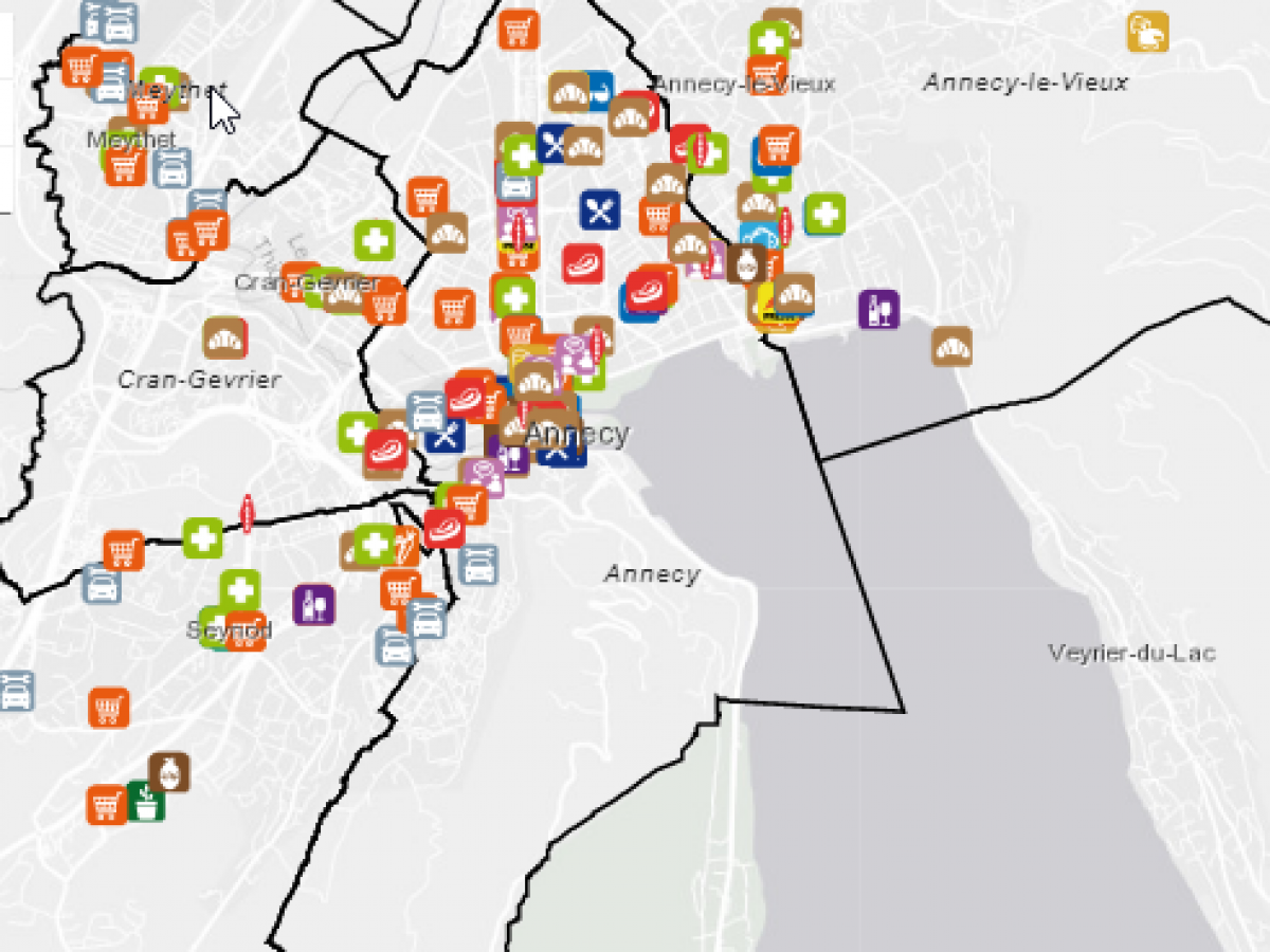 Haut Imagen Annecy Carte Fr Thptnganamst Edu Vn