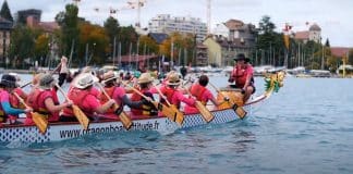 festival de dragon boat annecy