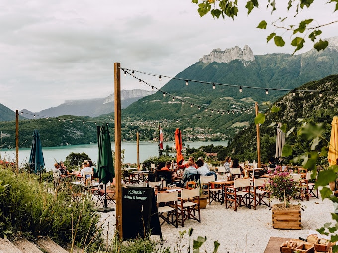 Restaurants sympas Annecy pour l'été