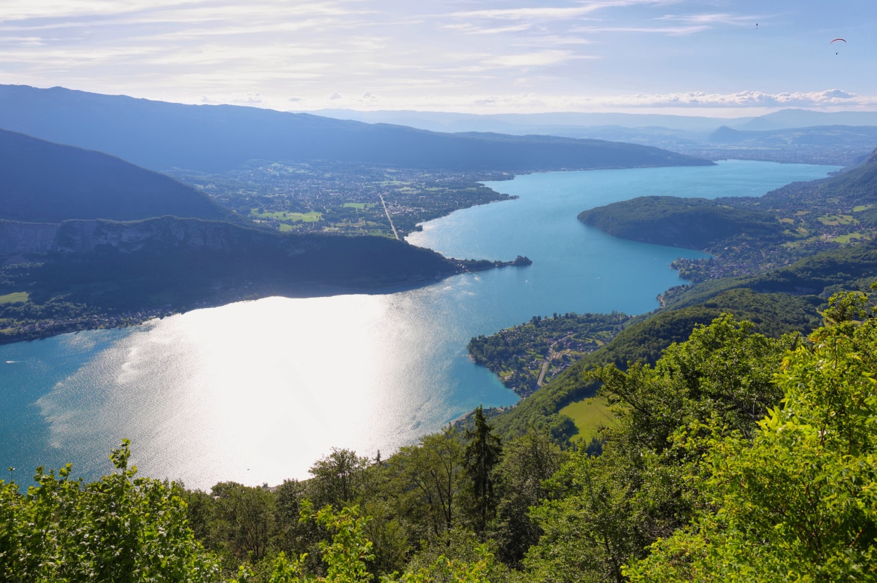 Points de vue sur le Lac d'Annecy