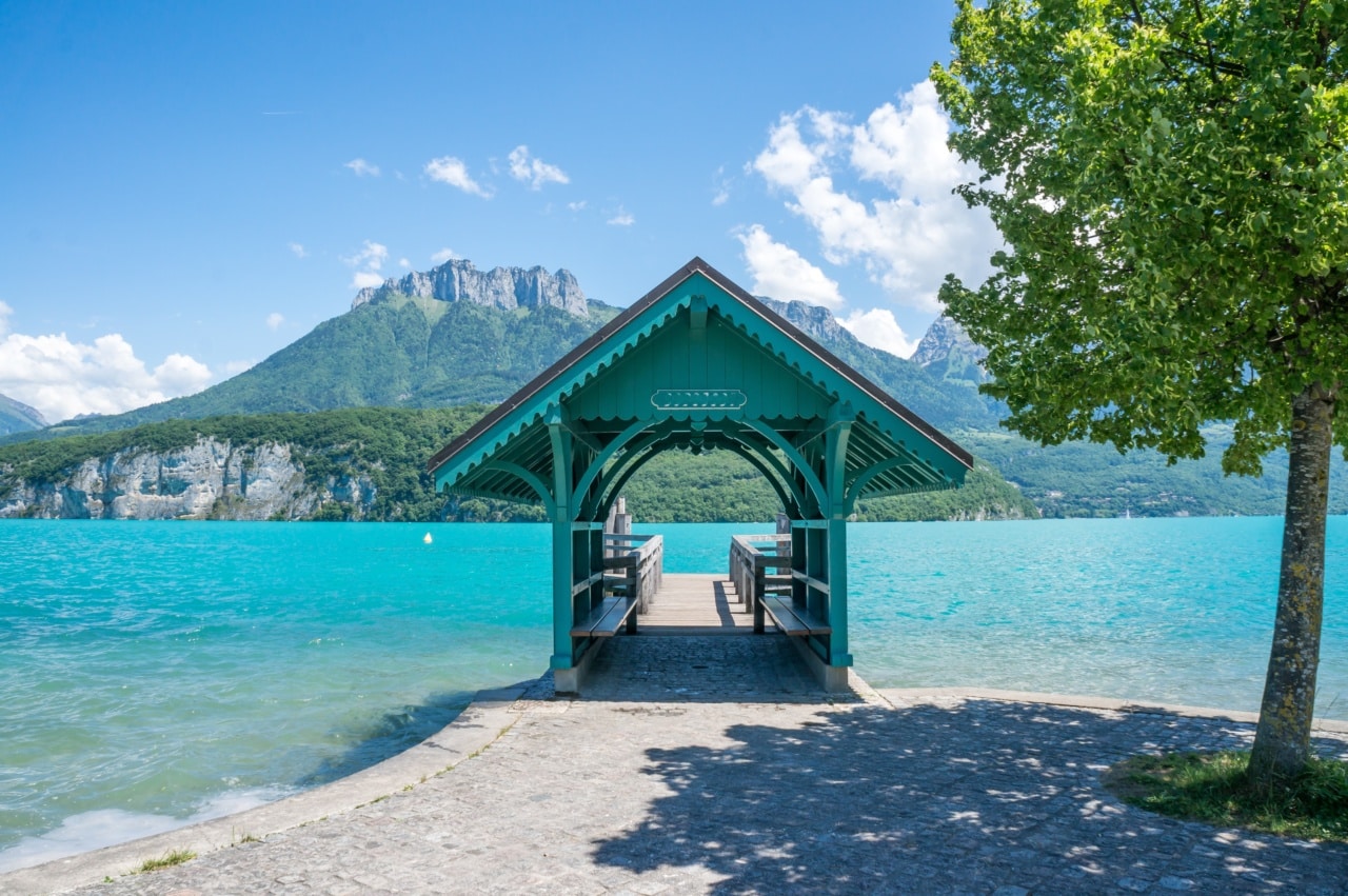 Lac d'Annecy navigation et embarcadères