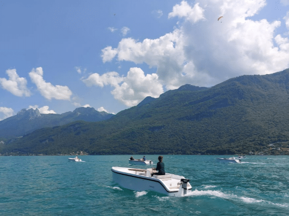 Bateau lac d'Annecy 