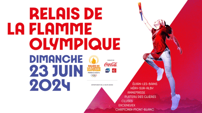 Relai de la flamme olympique 2024 Haute-Savoie