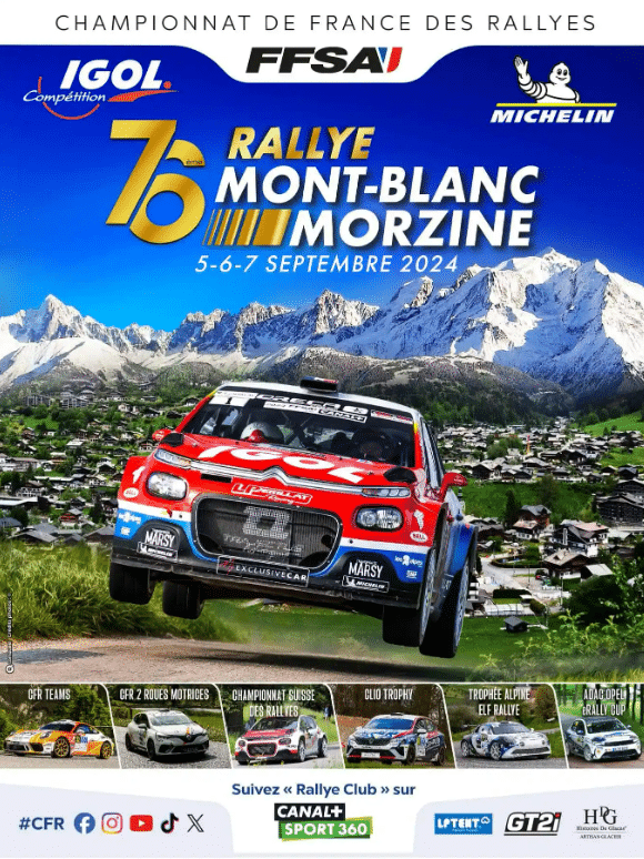 Rallye du mont blanc 2024 infos et dates