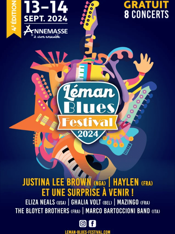 Léman Blues Festival 2024 programme et date