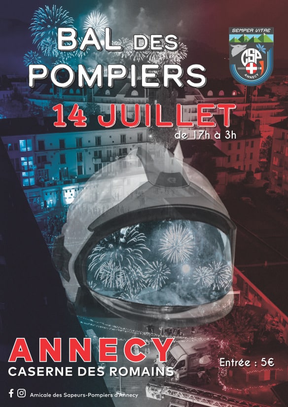 Bal des pompiers 2024 Annecy