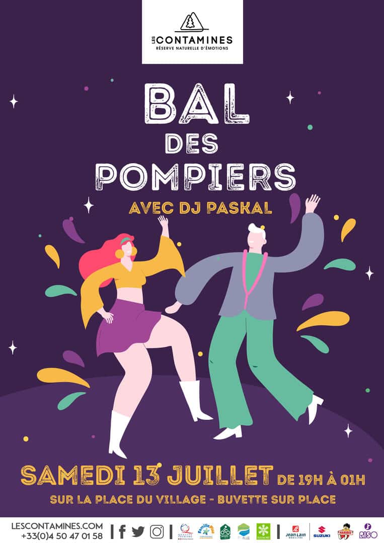 Bal des pompiers 2024 des Contamines-Montjoies