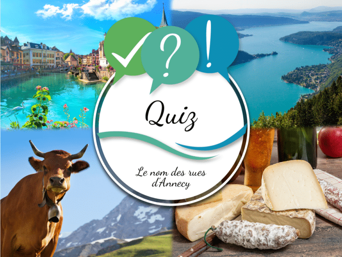 Quiz sur la ville d'Annecy