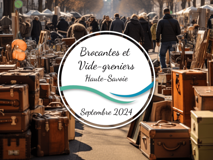 Brocantes et vide-greniers septembre 2024 Annecy et Haute-Savoie