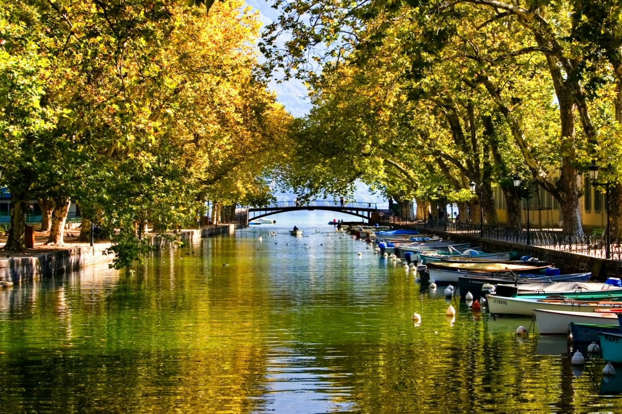 Canal Annecy baignade