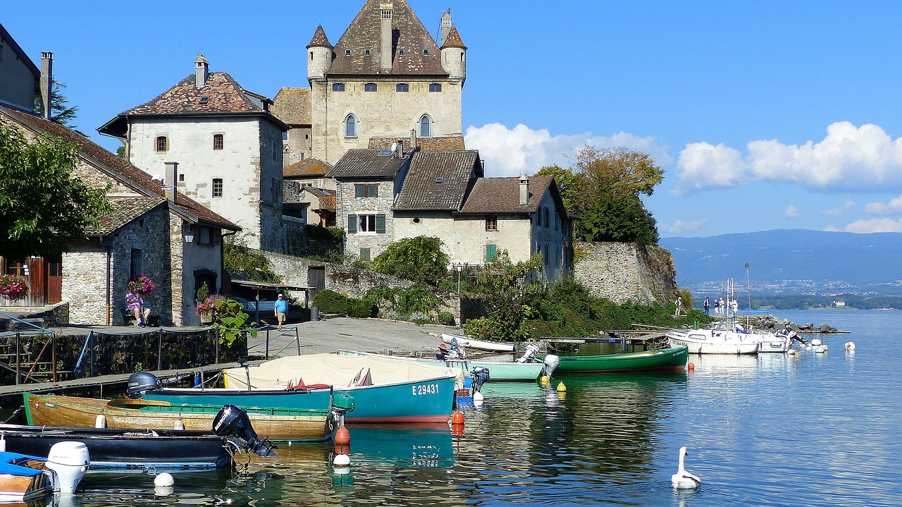 Yvoire lac Léman