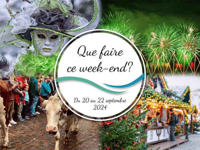 Que faire ce week-end ?