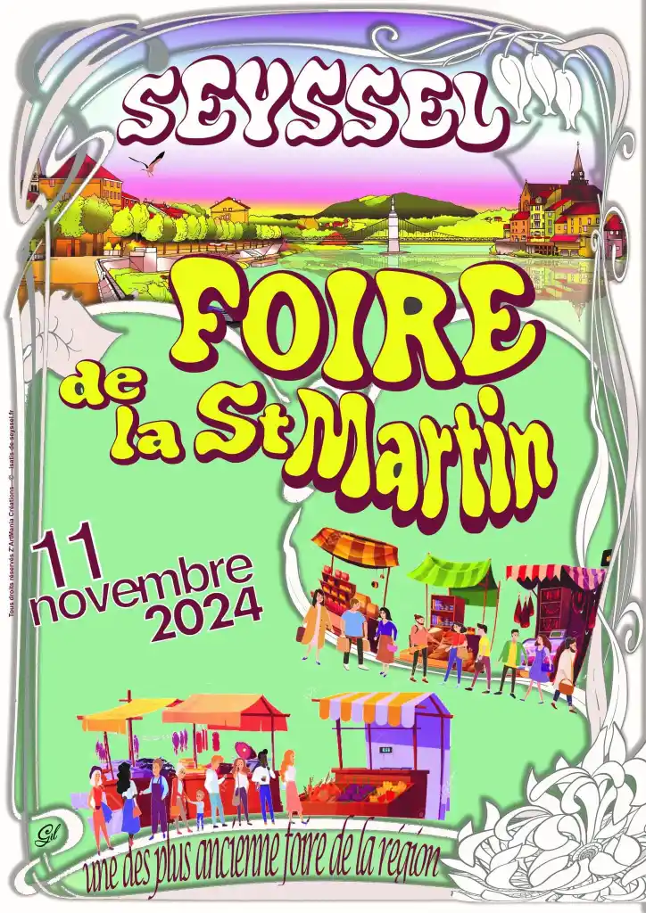 Foire de la saint-martin 2024 seyssel programme dates infos