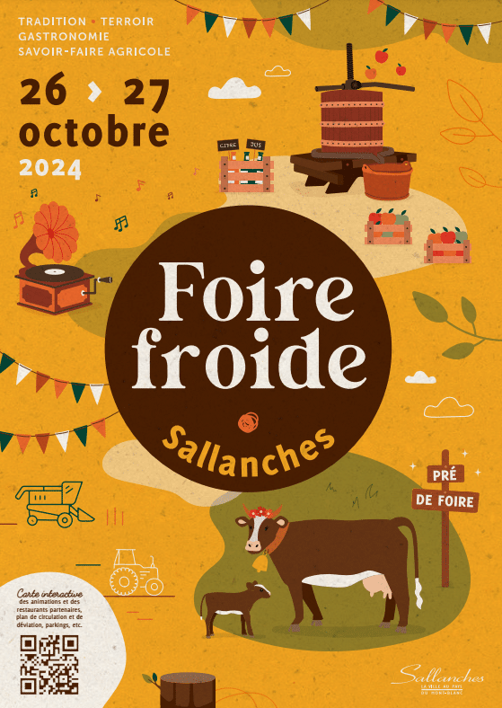 Sallanches foire froide 2024 programme date adresse