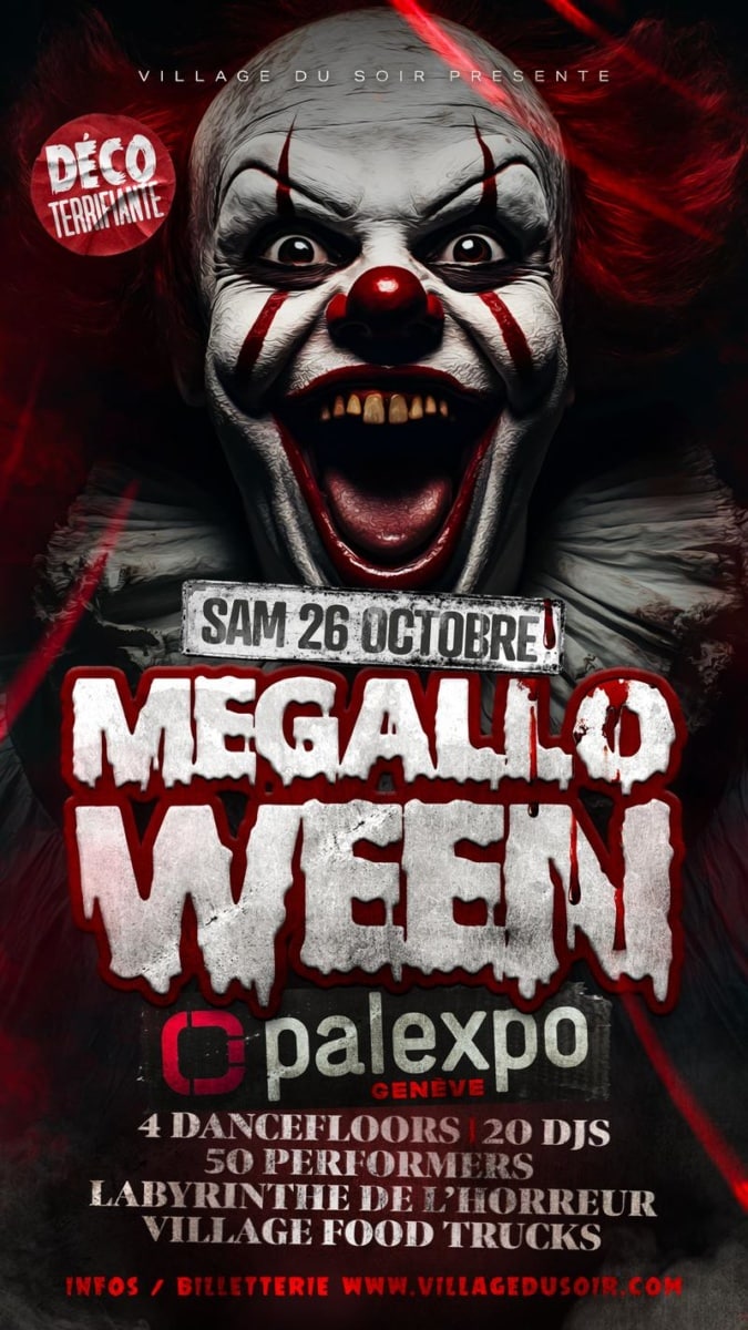 Megalloween genève 2024