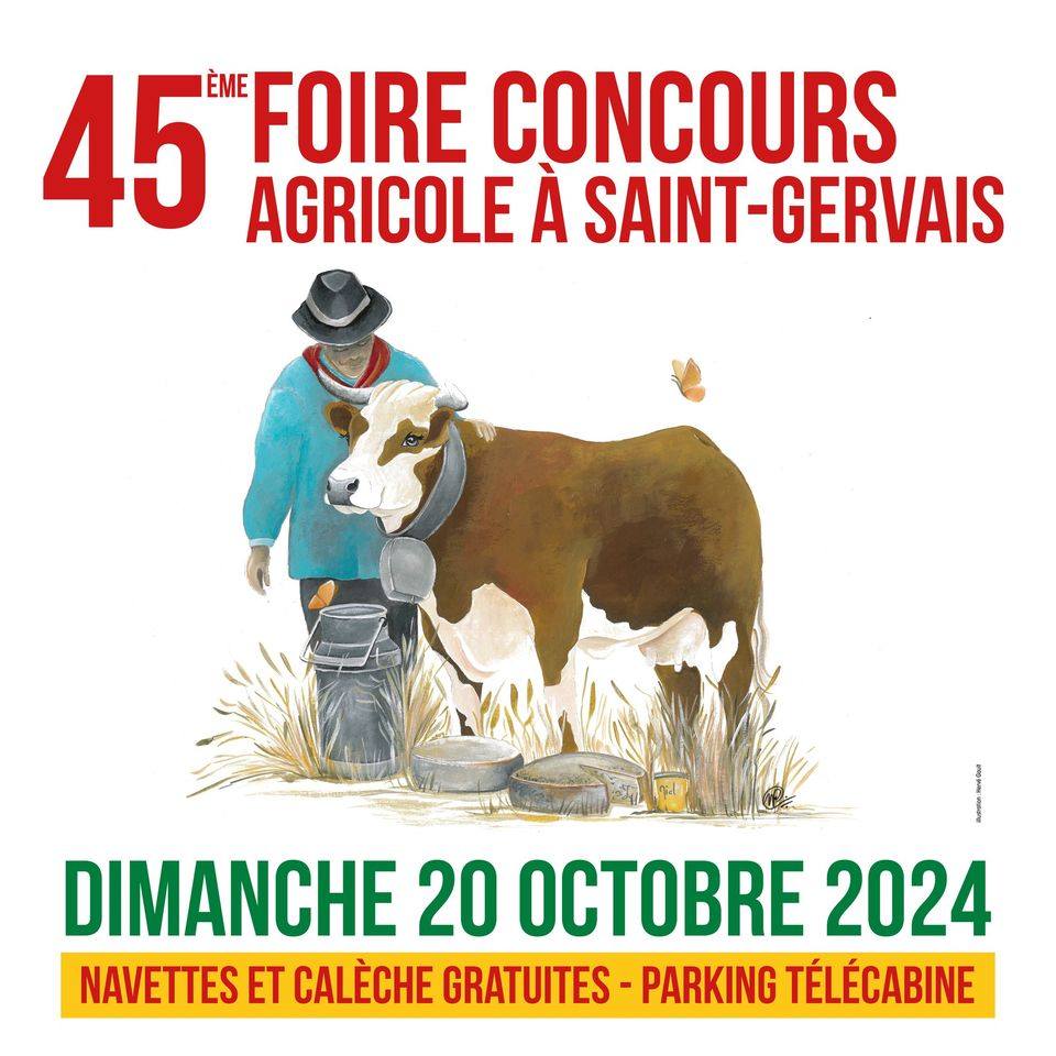 saint-gervais foire agricole programme date et infos