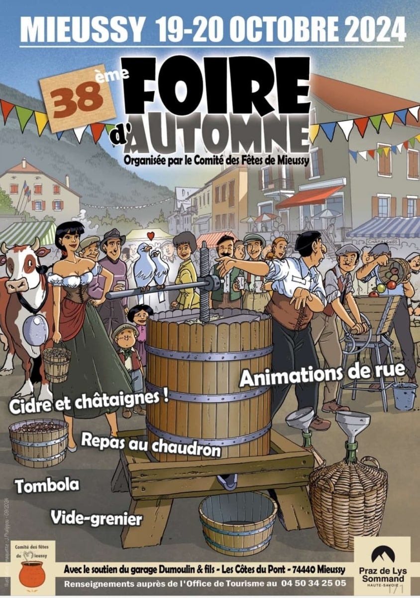 foire d'automne mieussy date vide-grenier et infos