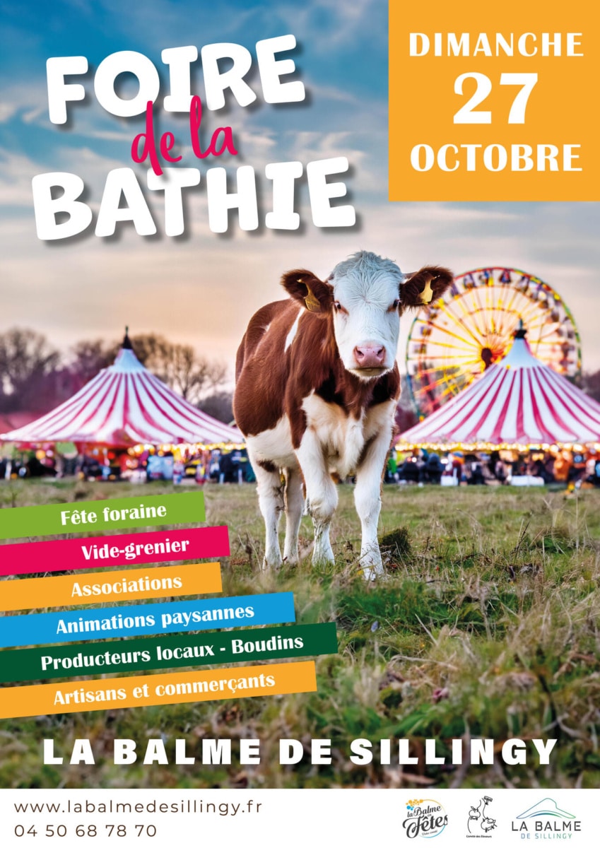 foire de la bathie la balme de sillingy 2024 date programme infos