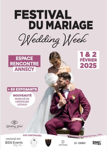 Fesival Wedding Week 2025 Annecy festival du mariage