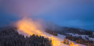 Ski nocturne Haute-Savoie