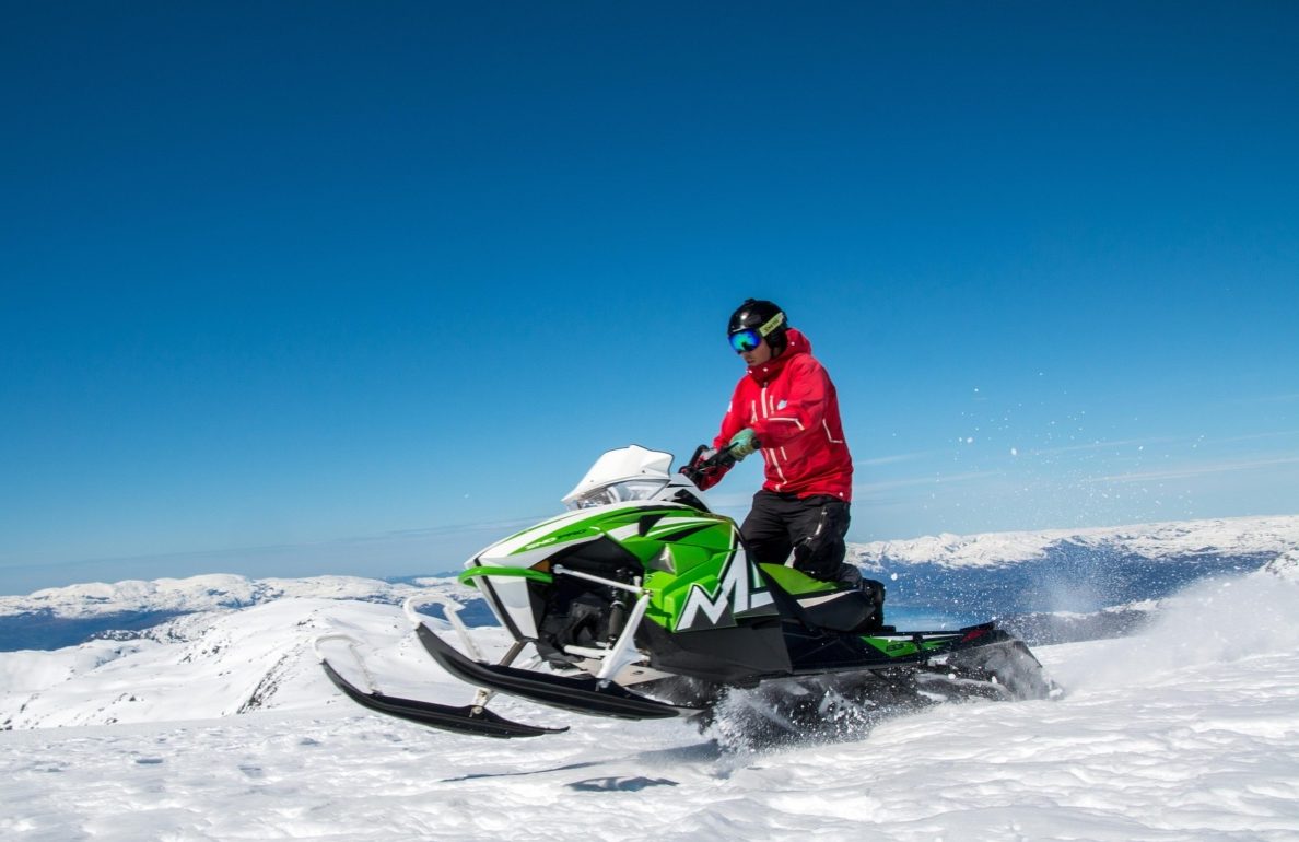 Randonnée motoneige autour d'Annecy